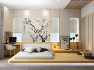 Japandi Fusion Bedroom